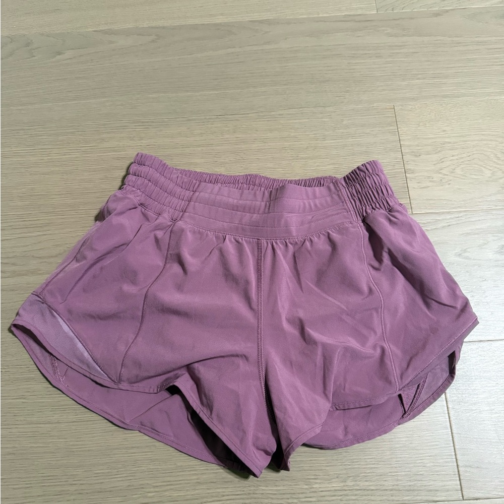 lululemon athletica hotty hot high rise 2 1/2” Purple Athletic Shorts